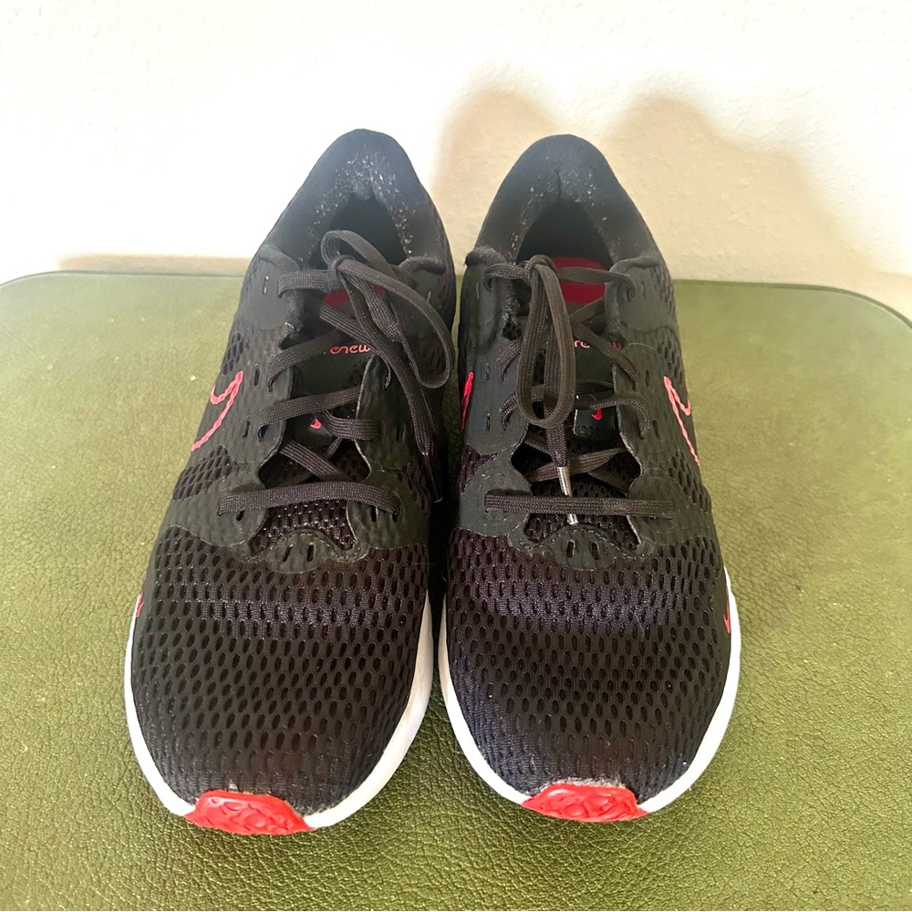 Nike Renew Ride 3 Black University Red Sneakers - Picture 7 of 7